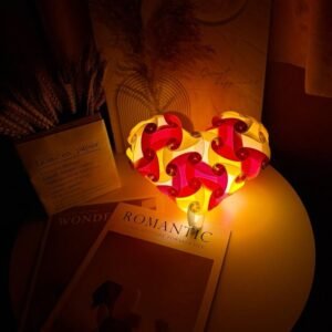 Romantic Heart LED Decorative Night Lamp (3 Mixed Colors)