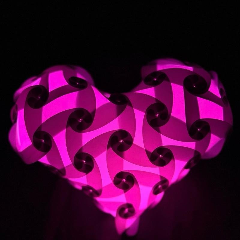 Romantic Heart (Single Color) Style